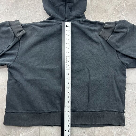 VINTAGE DISNEY GRUMPY DWARF HOODIE MENS XL FLEECE LINED EMBROIDERED - Picture 8 of 11